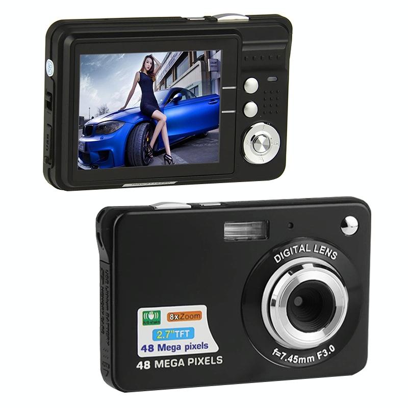 Compact Digital Camera for Daily Photos & Videos | Ideal for Students | Black