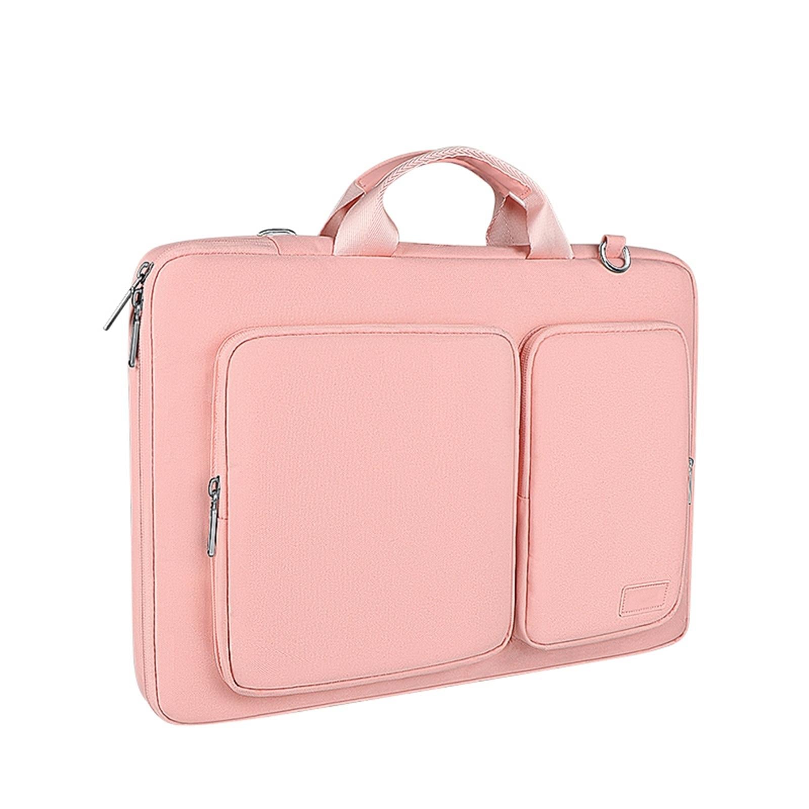 13.3 Inch Thickened Polyester Laptop Bag | Pink