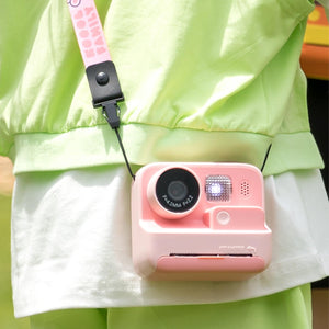 2-Inch Dual Lens Instant Print Camera for Children | 4800W Pixel | Without Memory Card | Pink