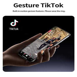 Smart Ring | Health Monitoring | Multiple Sports Modes | Size 11 | Silver