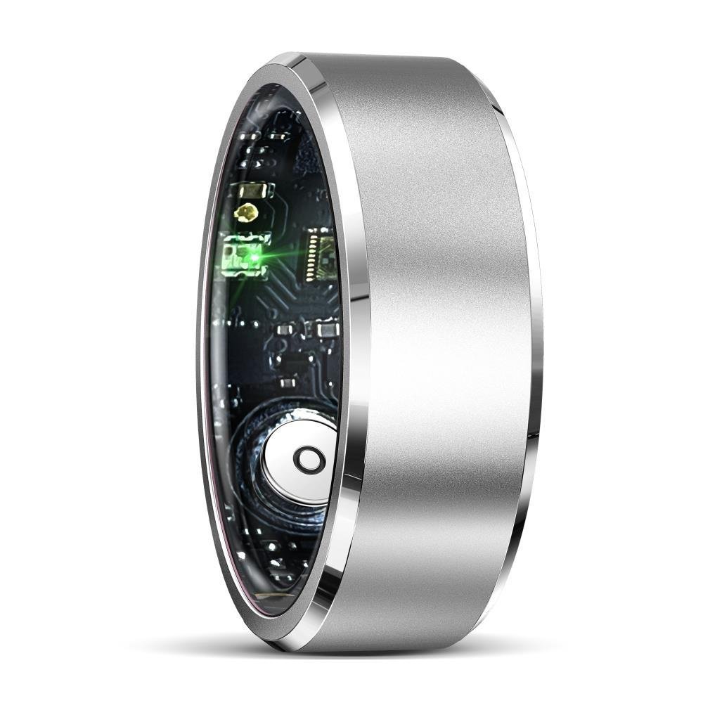 Smart Ring | Health Monitoring | Multiple Sports Modes | Size 11 | Silver