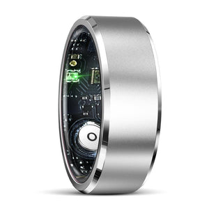 Smart Ring | Health Monitoring | Multiple Sports Modes | Size 11 | Silver