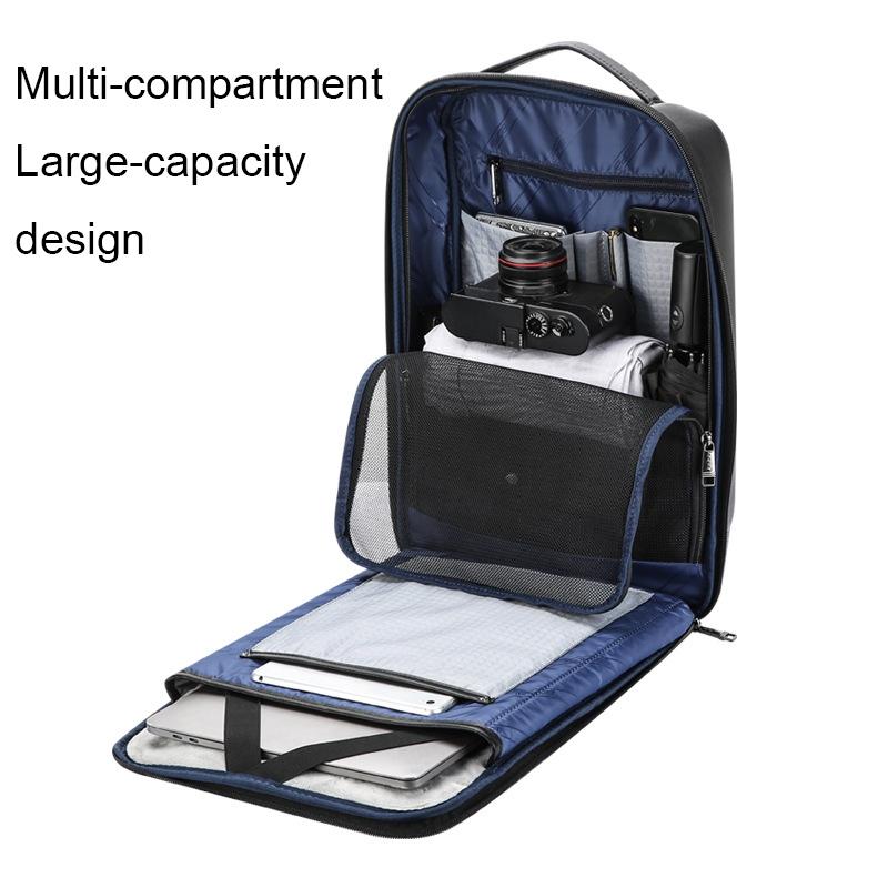 Waterproof Laptop Backpack with USB Port | Large Capacity | Lightweight | Black