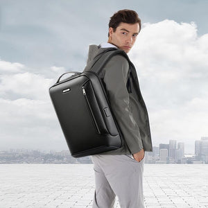 Waterproof Laptop Backpack with USB Port | Large Capacity | Lightweight | Black