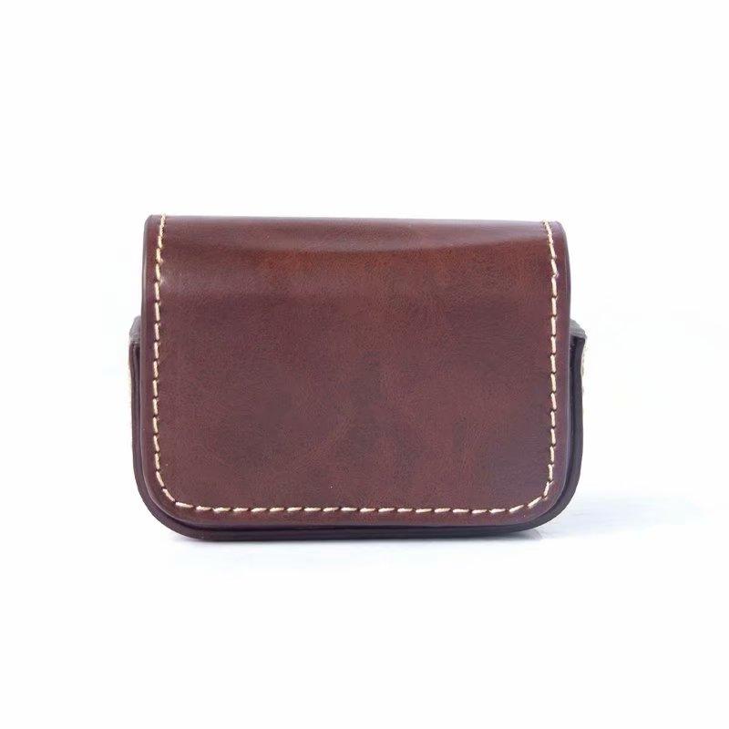 Waterproof Mini Leather Case | For DJI Action | GoPro | SJCam | Xiaomi Mi Jia | Storage Box | Black