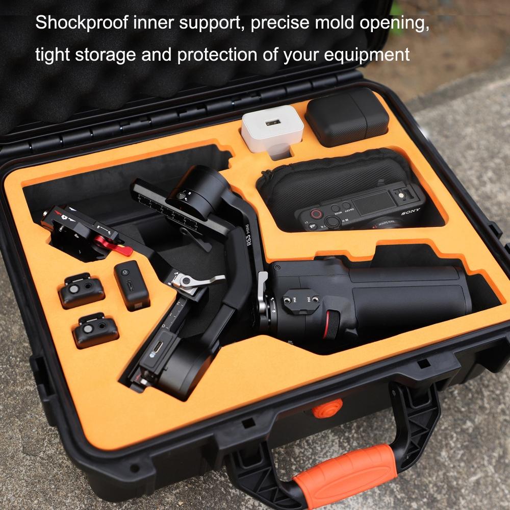 Mini Waterproof Safety Box Storage Bag | For DJI RS3