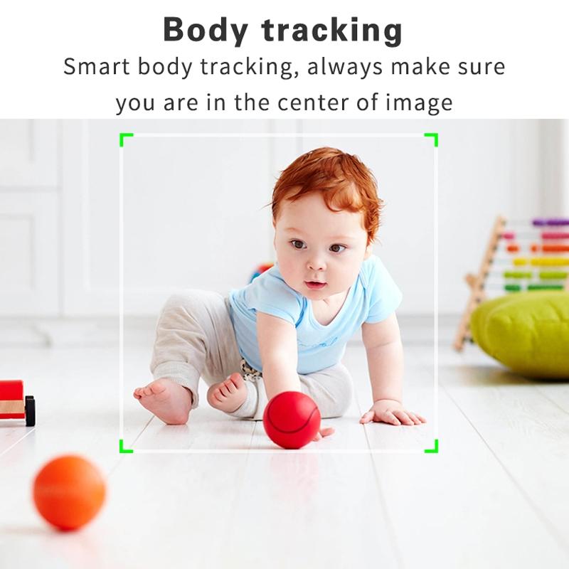 Smart Follow Shot Gimbal for Live Streaming | Rechargeable | White