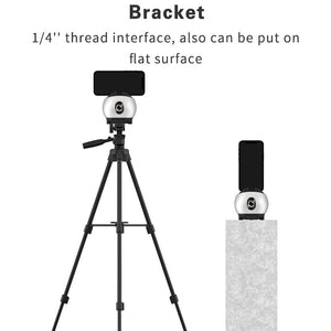 Smart Follow Shot Gimbal for Live Streaming | Rechargeable | White