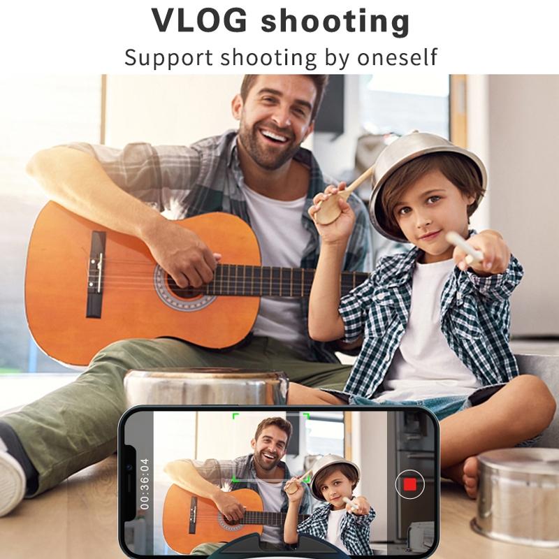 Smart Follow Shot Gimbal for Live Streaming | Rechargeable | White