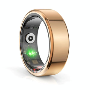Smart Ring | Heart Rate | Blood Oxygen | Sleep Monitoring | Sports Modes | Size 8 | Black