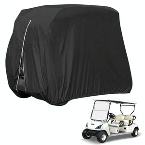 Waterproof Golf Cart Scooter Cover | 285x122x168cm | Black