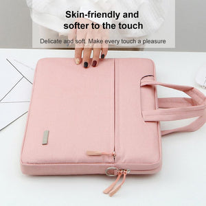 14 Inch Inner Bag with Shoulder Strap | For Handbag or Laptop | Power Bag | Pink