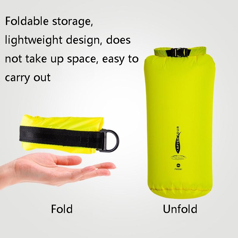Waterproof Outdoor Storage Bag | 20L | Multi - Function | Light Thin Design | Yellow