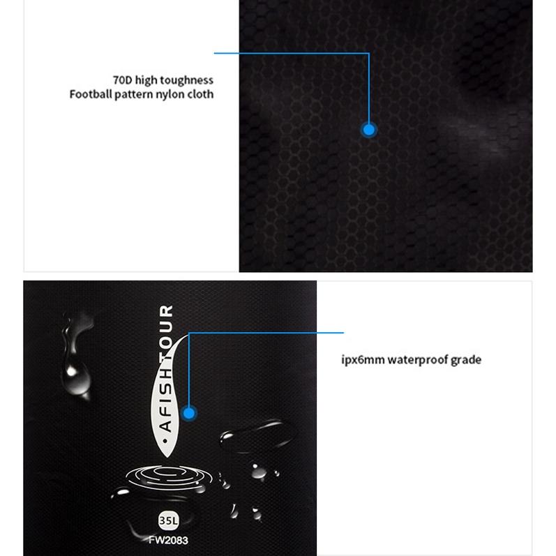 Waterproof Outdoor Storage Bag | 20L | Multi - Function | Light Thin Design | Yellow