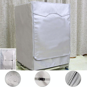 Waterproof Dustproof Cover for 420D Roller Boiler Washing Machine | 60x53x85cm Size | Silver | 69x84x100cm
