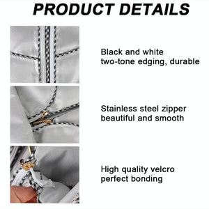 Waterproof Dustproof Cover for 420D Roller Boiler Washing Machine | 60x53x85cm Size | Silver | 69x84x100cm