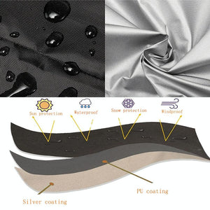 Outdoor Pet Cage Cover | Waterproof & Dustproof | 109x74x76cm | Grey