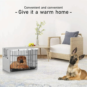 Outdoor Pet Cage Cover | Waterproof & Dustproof | 109x74x76cm | Grey