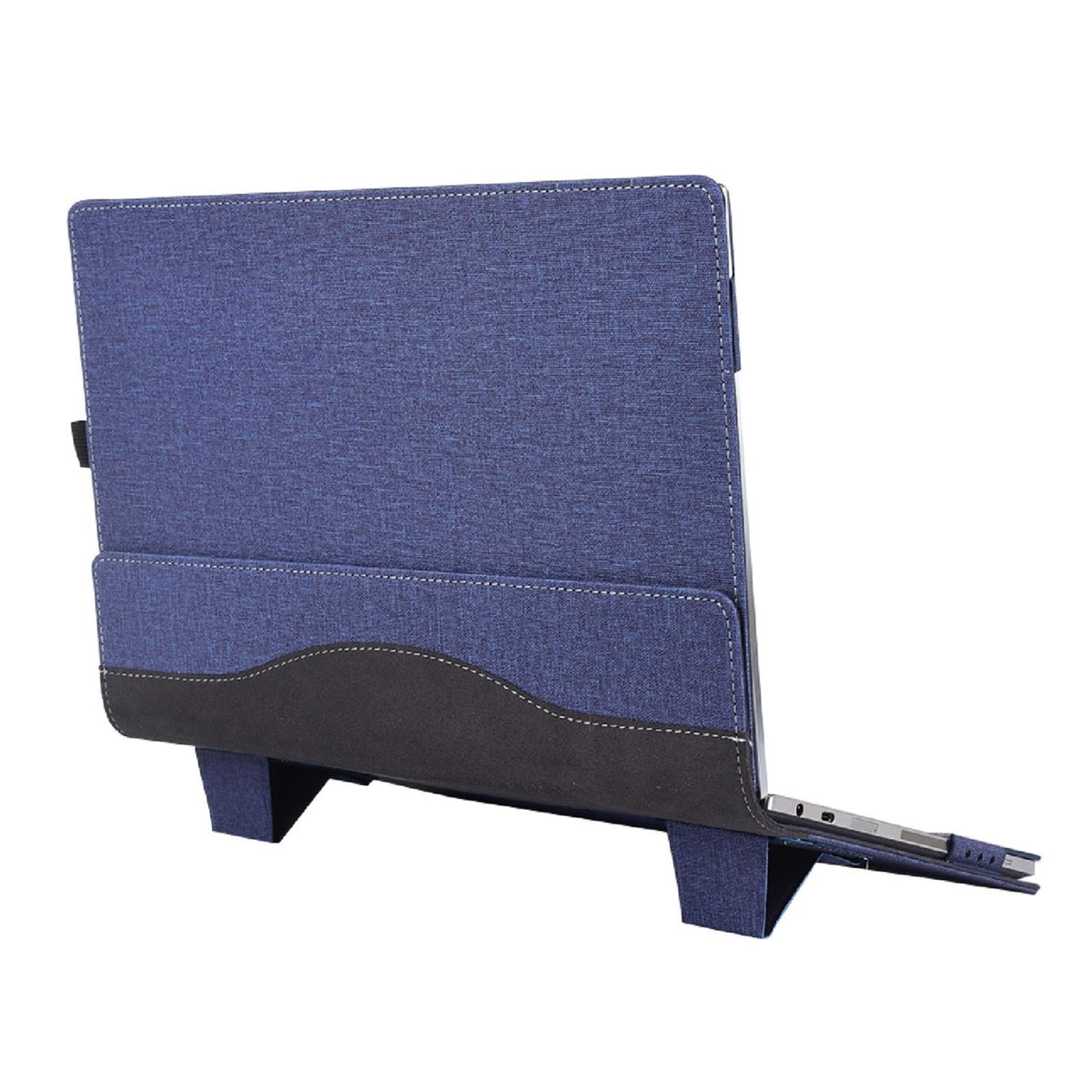 Leather Laptop Case with Stand | 13.3" | Black | For Samsung Galaxy Book 2 Pro 360