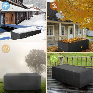 Waterproof Outdoor Furniture Cover for Garden Table and Chairs | 330x220x90cm