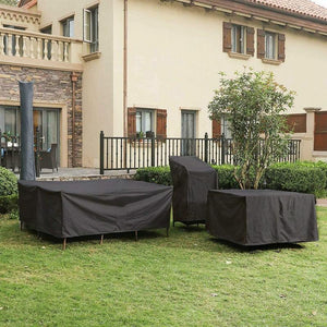 Waterproof Outdoor Furniture Cover for Garden Table and Chairs | 250x250x90cm