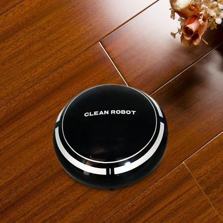 Intelligent 2-in-1 Rechargeable Floor Sweeping Robot Vacuum | White