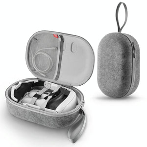 Protective VR Storage Bag for Apple Vision Pro / Meta Quest 3 Glasses | Grey