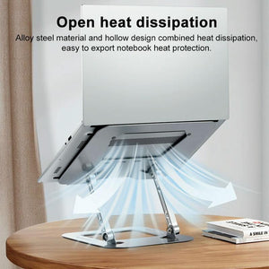 Lenovo Desktop Laptop Stand | ThinkPlus XT10 | Dark Grey