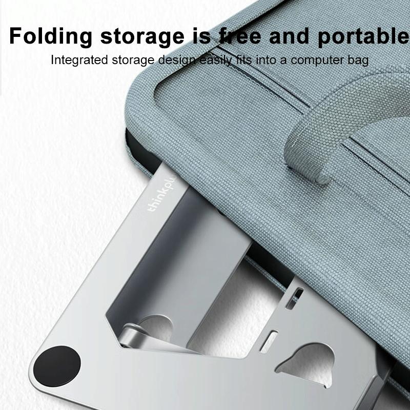 Lenovo Desktop Laptop Stand | ThinkPlus XT10 | Dark Grey