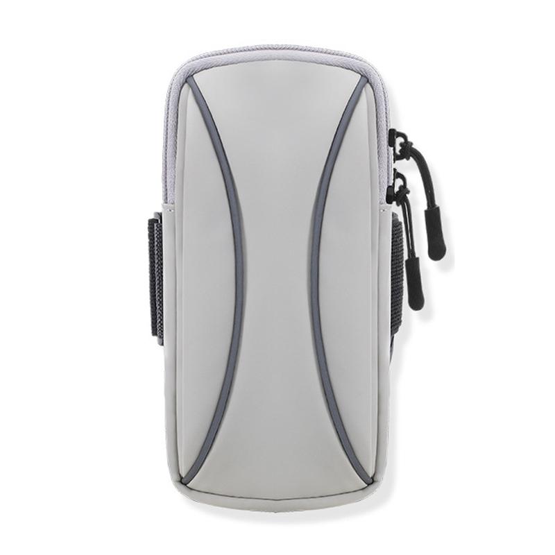 Waterproof Running Arm Bag | For Mobile Phones | Pouch for Outdoor Activities | Grey