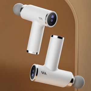 Silent Fascia Gun for Muscle Relaxation | High Frequency Vibration Massager | Khaki