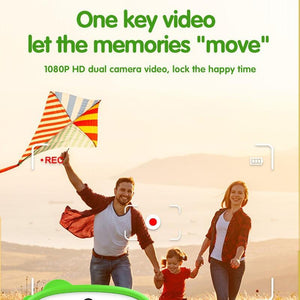 Instant Printing Camera with 2.4" HD Screen & 32GB TF Card | Green