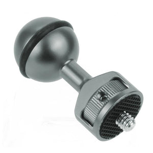 Universal 2.5cm Ball Head Clip for Action and Underwater Cameras