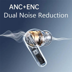 Noise-Cancelling Bluetooth Earphones | Wireless | Black | Music + Calls