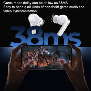 Noise-Cancelling Bluetooth Earphones | Wireless | Black | Music + Calls