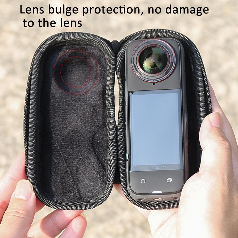 Lightweight Waterproof Insta360 X4 Mini Storage Bag | Light Gray