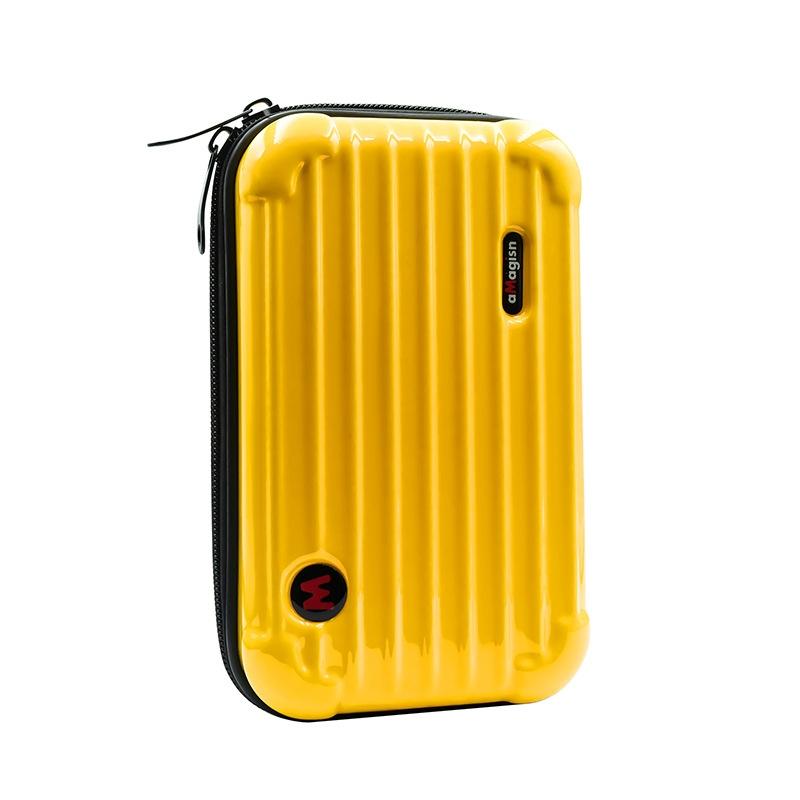 Small Organizer Bag for Sports Camera Accessories | 18.5x11.5x6cm | Yellow