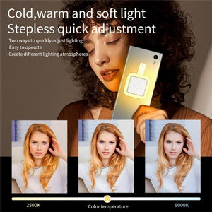 Portable Magnetic Selfie Light | Live Streaming | Skin Beauty | White