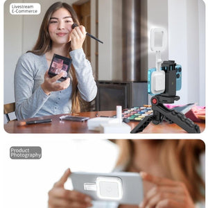 Portable Magnetic Selfie Light | Live Streaming | Skin Beauty | White