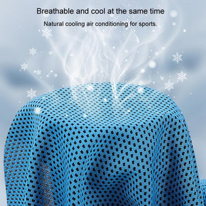 Portable Quick Dry Sports Towel Set | Silicone Sleeve & Storage Bag | 30X80CM - Orange & 30X80CM