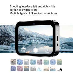 Smart HD Digital Camera with Touch Screen & Video Recording | Excludes Memory | White