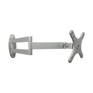 Universal Swivel Wall Mount for Computer Monitors | Silver