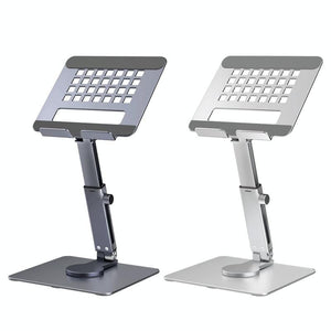 Portable Telescopic Desktop Phone Stand | Foldable & Rotating | Deep Grey