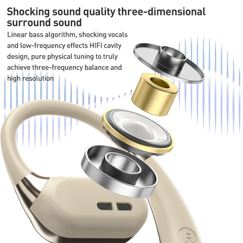 Wireless Bluetooth Earphone | Ear-Mounted | White