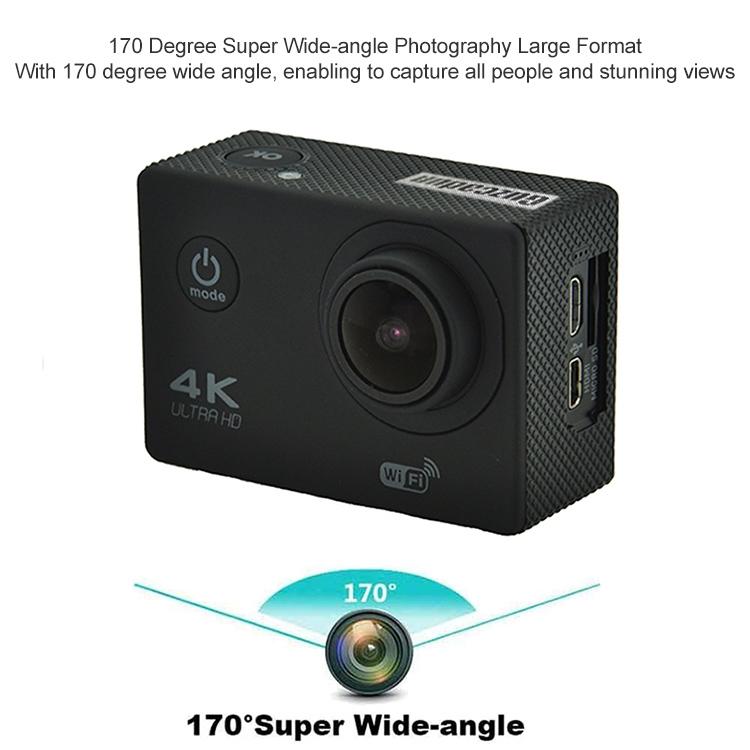 Waterproof 4K Action Camera for Cycling & Diving | Blue