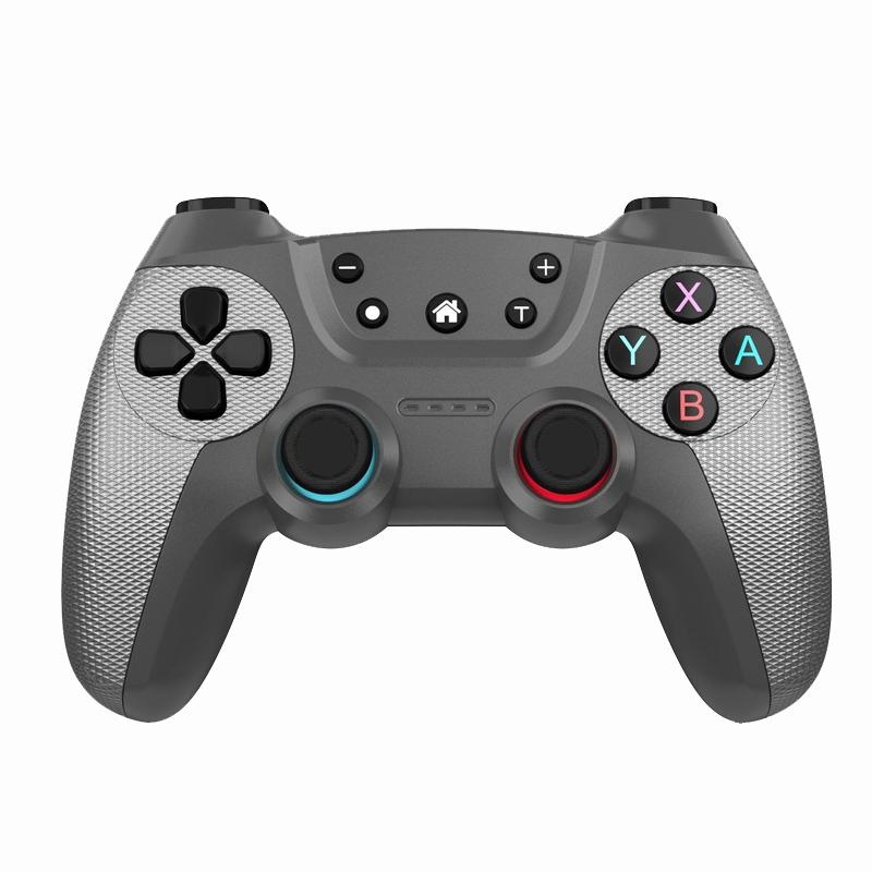 Wireless Bluetooth Game Controller | For Switch Pro | PC | Android | With Vibration Wake-Up | Elegant Silver