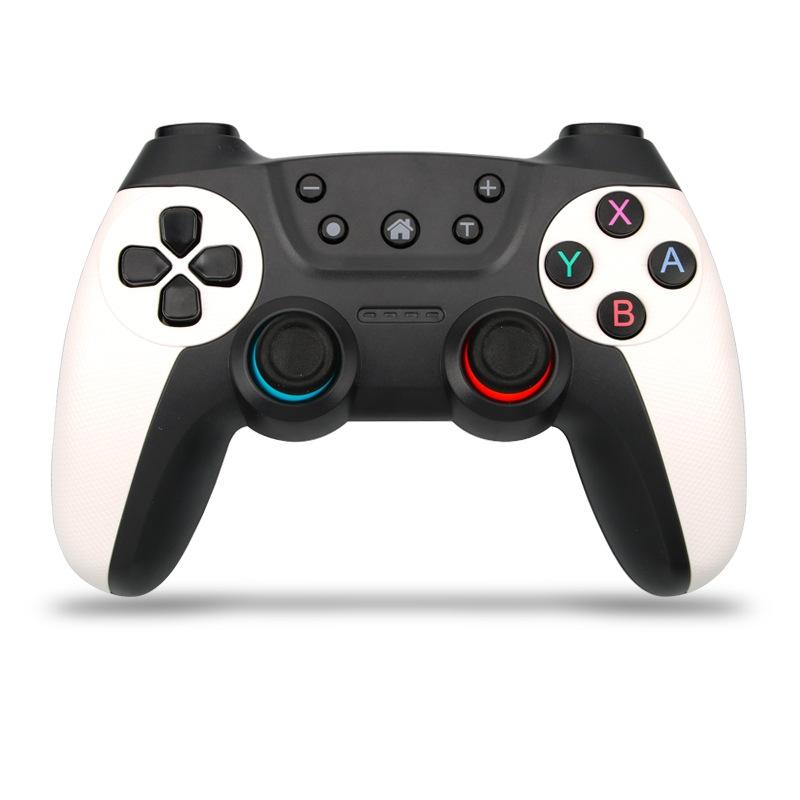 Wireless Bluetooth Game Controller | For Switch Pro | PC | Android | With Vibration Wake-Up | Elegant Silver