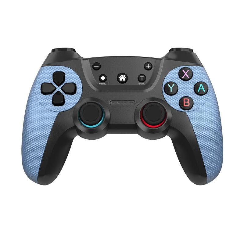 Wireless Bluetooth Game Controller | For Switch Pro | PC | Android | With Vibration Wake-Up | Elegant Silver