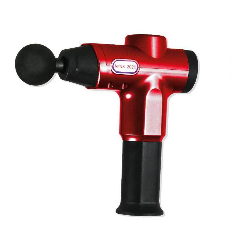 Portable Electric Massager for Muscle Relaxation and Fitness | Red