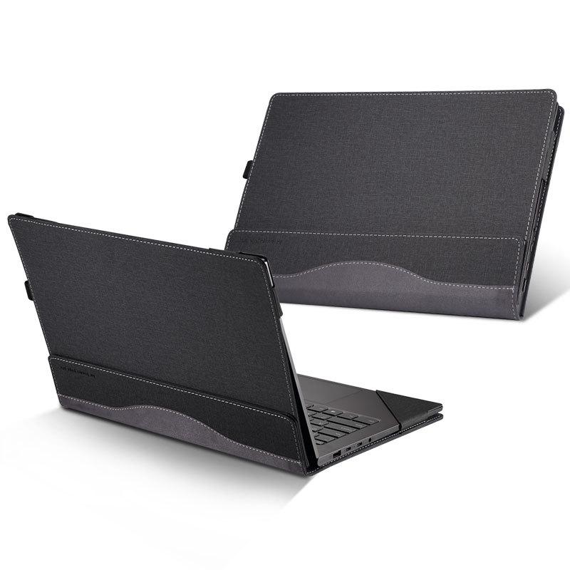 Protective Laptop Case for HP Envy X360 15 | Leather | Black